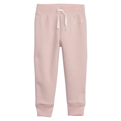 GAP Baby Girls' Logo Pull-on Jogger Sweatpants