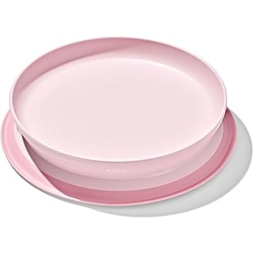 OXO Tot Stick and Stay Suction Plate - Blossom