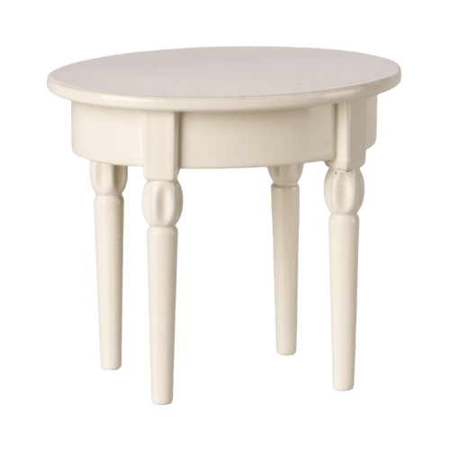 Vintage side table, Mouse - Off white