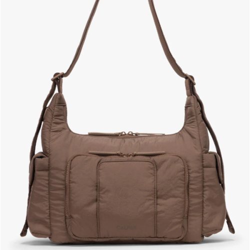 Crossbody Diaper Bag - HAZELNUT