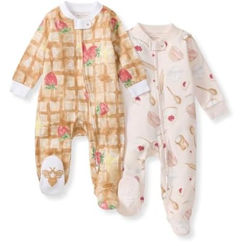 Burt's Bees Baby Baby Girl's Pajamas Sleep and Play