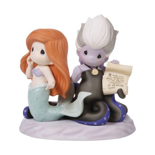 Ariel and Ursula ''Make Waves in the Sea'' Figure by Precious Moments – The Little Mermaid | Disney Store