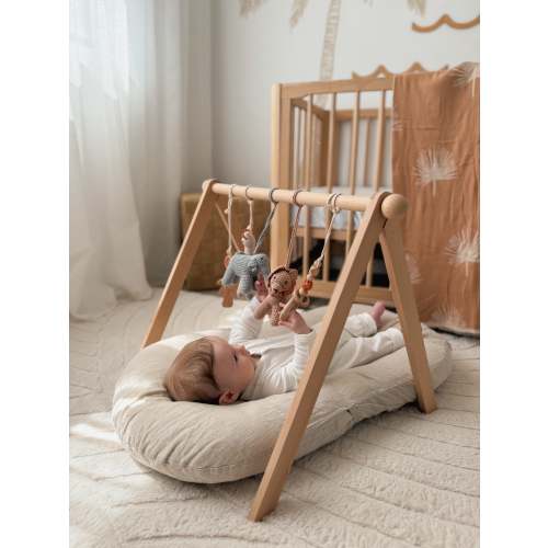 Wooden 'crochet animal' play gym – Little Bub & Co