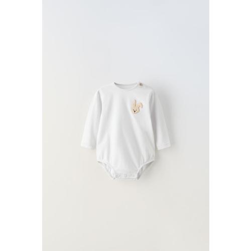 RABBIT PATCH BODYSUIT