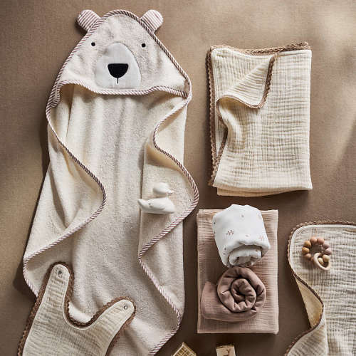 Supersoft Undyed Organic Cotton Gauze Serenade Gift Set