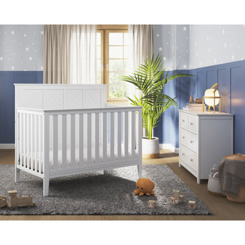 Child Craft Atwood Convertible Crib, Dresser and Dressing Kit 3-Piece Nursery Set & Reviews | Wayfair