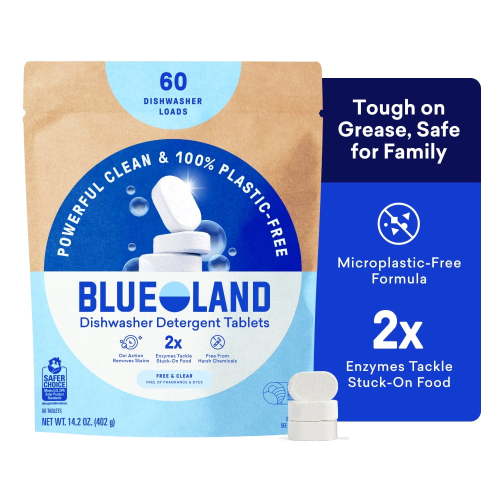 Blueland, Dishwasher Tablets, 100% plastic-free, 60 count