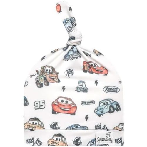 Copper Pearl, Baby Beanie Hat Top Knot Stretchy Soft Disney/Pixar