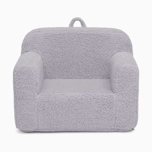 Delta Children Cozee High Pile Fleece Chair - Shepra Grey