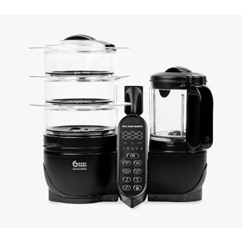 Babymoov Duo Meal Station XL Baby Food Maker Black