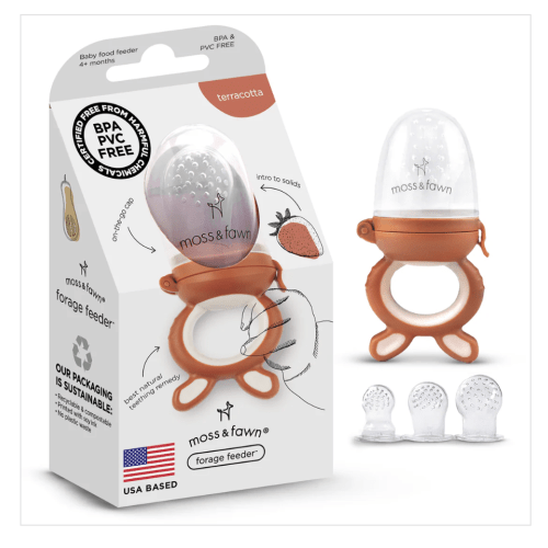 Forage Baby Food Feeder – Safe Teething Remedy & BLW by Moss & Fawn – Moss & Fawn
