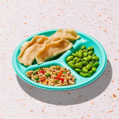 Chicken Pot Stickers Plate | Healthy Meals for Kids - Little Spoon