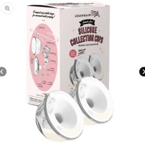 Silicone Milk Collection Cups w/ 17mm flange