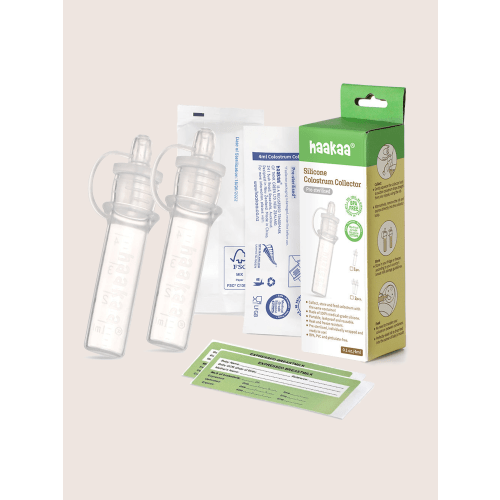 Haakaa - Silicone Colostrum Collectors 4 ml, 2 PK (Pre-Sterilized)Haakaa - Deluxe Express & Collect Travel Pack | Kindred Bravely
