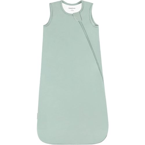 BubblePanda Bamboo Sleep Sack 0-6 Months 1.0 Tog Soft Toddler Sleeping Sack 3-6 Months for Infant Newborn Babies 2-Way Zipper Baby Wearable Blanket 0-3 Months