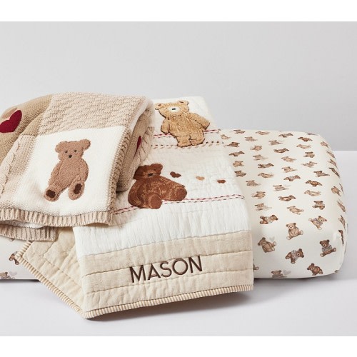 Teddy Bear Baby Bedding Set