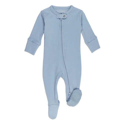 Pool | Organic Cuffed Zipper Footie – L'ovedbaby