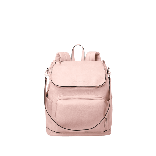 Lullaby Diaper Backpack Blush | Poppy and Peonies – Poppy & Peonies