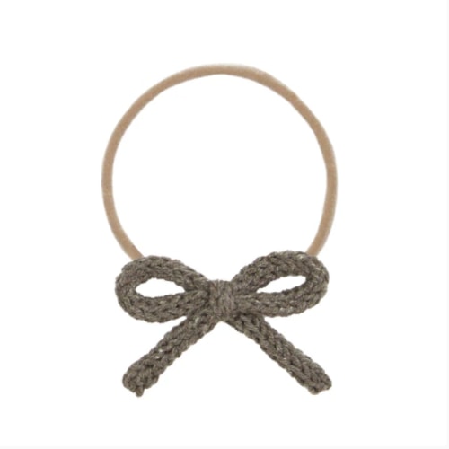 Crochet Bow - Cocoa Headband