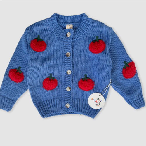 Tomato Cardigan – All Small Co.