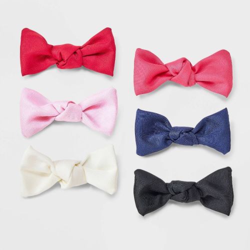 Bow Hair Clips - 6pk - Cat & Jack