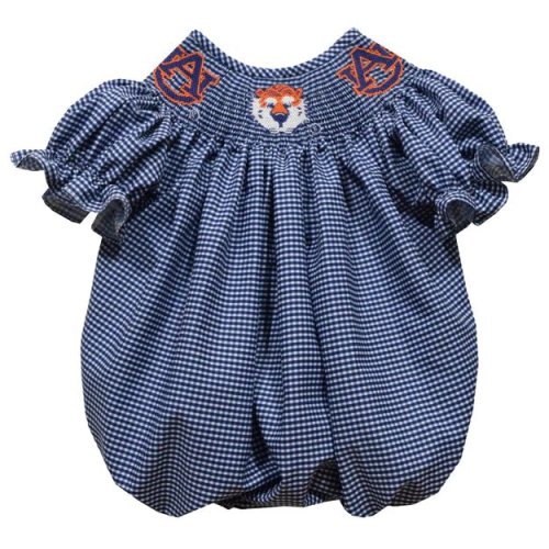 Vive La Fete Auburn Smocked Girl Bubble | Fun & Fancy – Fun & Fancy Children's Boutique