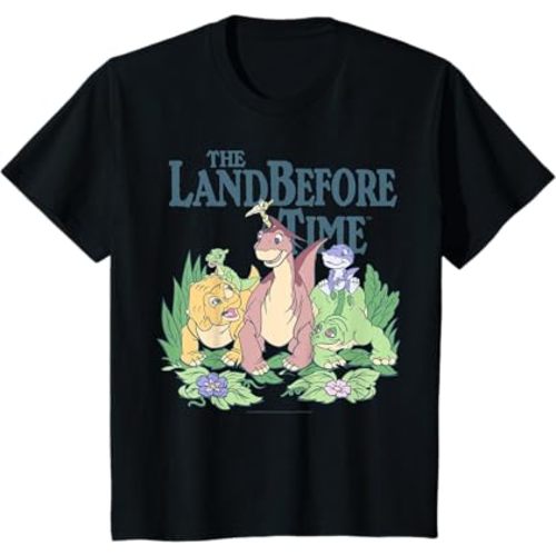 Land Before Time Pastel Dinosaur Friends T-Shirt