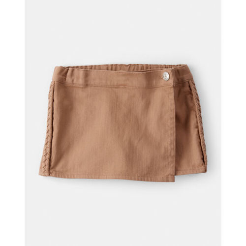 Toddler Girl 100% Cotton Skort - Brown - OshKosh B'gosh | Carter's