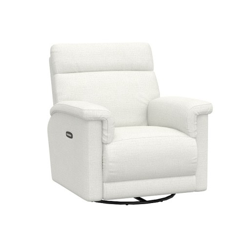 Dream Deluxe Recliner Performance Basketweave Slub Ivory
