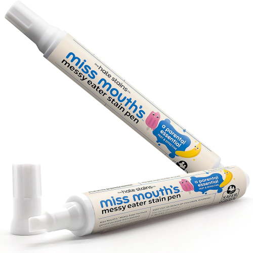 Messy Eater Stain Treater Pen - 2 Pack To Go Instant Stain Remover Pen - Newborn & Baby Essentials - On-The-Go & Travel Essentials