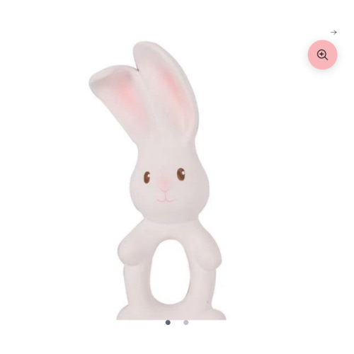 Havah the Bunny Organic Natural Rubber Teether