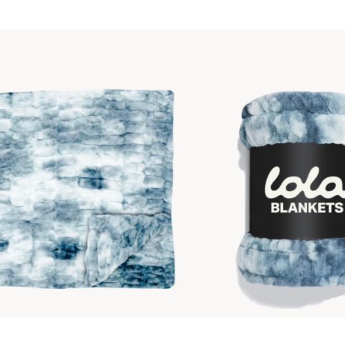 Malibu Blue Blanket | Lola Blankets