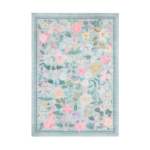 Floral Washable Rug