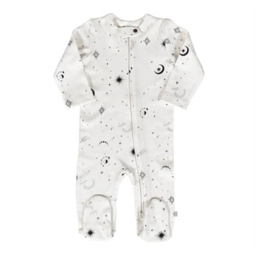 Baby Footie - Celestial | 100% Organic - Finn + Emma