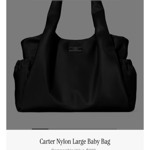 Carter Nylon Large Baby Bag | Kate Spade Outlet