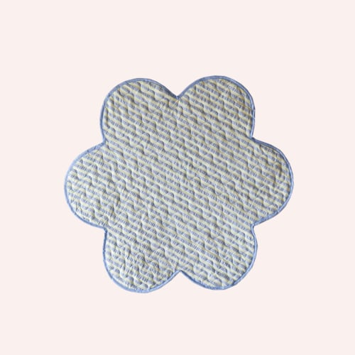 Playmat - Butter Blue Seersucker