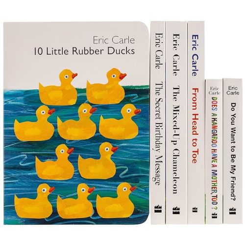 Eric Carle Six Classic Board Books Box Set (World of Eric Carle)