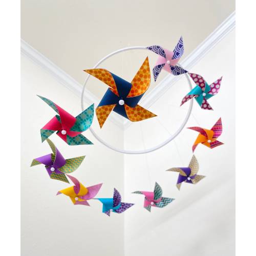 Colorful Baby Crib Mobile with the Best Viewpoint for Baby, great for changing table entertainment : Wild Child