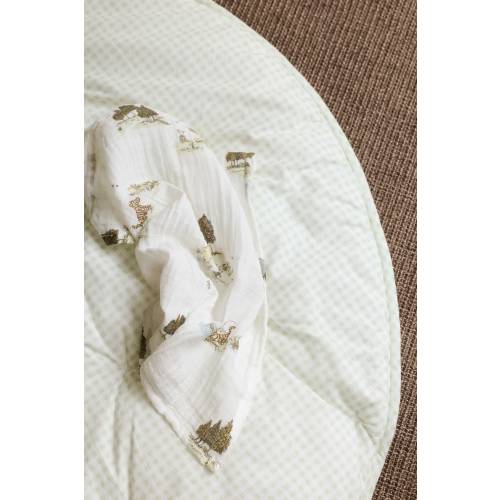 2-PACK PATTERNED MUSLIN CLOTHS