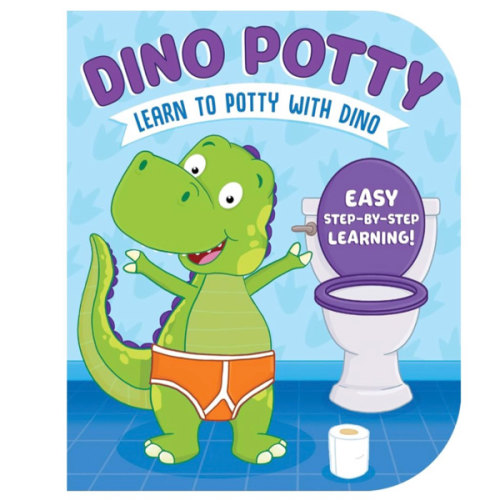 Dino Potty: Fun & Encouraging Potty Training Book for Toddlers Ages 2+ – Rhyming Children’s Book for Boys & Girls – Toddler Potty Book with Colorful Pictures – Perfect Toilet Training Gift