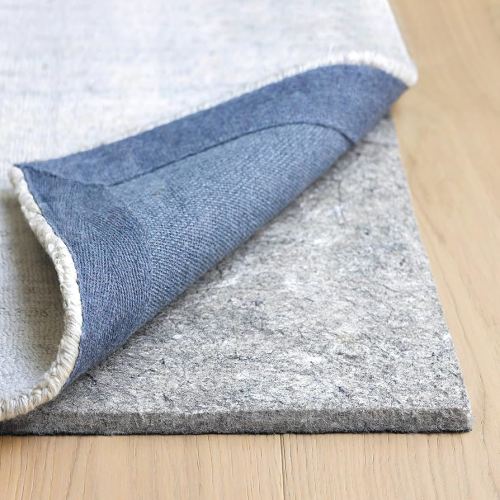 RUGPADUSA - Dual Surface - 6'x9' - 1/2" Thick - Felt + Rubber - Non-Slip Backing Rug Pad