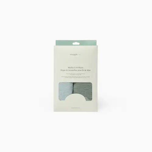 Muslin Crib Sheets | Bluebell + Slate