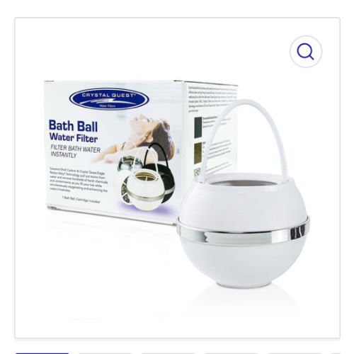 Bath Ball Filter | Crystal Quest Water Filters