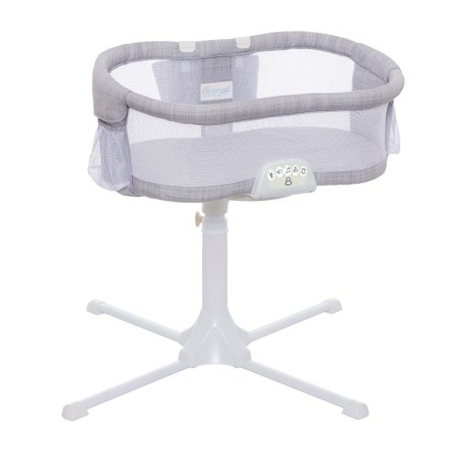 Halo Next Generation Bassinest Swivel Sleeper Luxe Series - Dove Gray Tweed