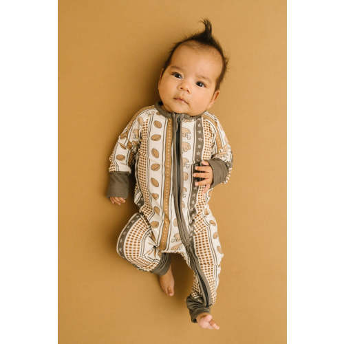 Touchdown Stripe Bamboo Sleeper