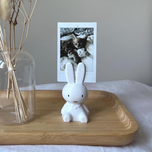 bunny polaroid photo holder