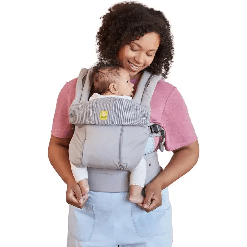 LÍLLÉbaby Complete All Seasons Ergonomic 6-in-1 Baby Carrier Infant to Toddler with Lumbar Support (7-45 Pounds), 360 Degree Baby Wearing & Multi-Position, Inward & Outward Facing (Stone)