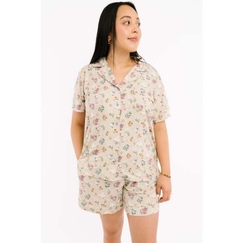 Garden Goose Women's Short Bamboo Set