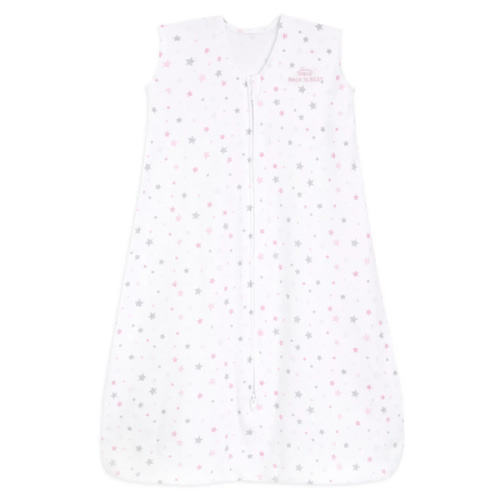 Twinkle Pink Cotton Sleepsack | HALO