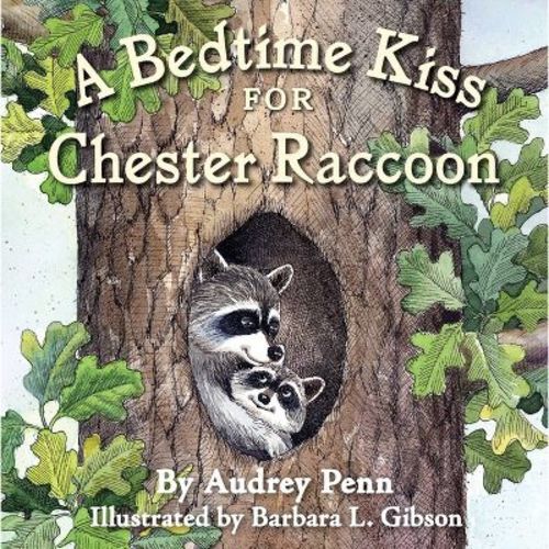 A Bedtime Kiss for Chester Raccoon - (Kissing Hand) by Audrey Penn (Board Book)